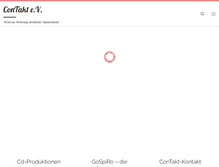 Tablet Screenshot of contakt.de