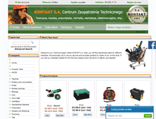Tablet Screenshot of contakt.pl